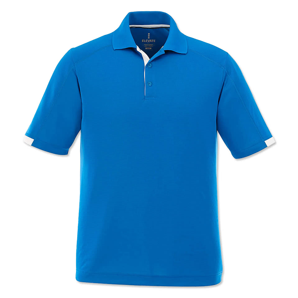 Elevate Kiso Textured Knit Performance Polo