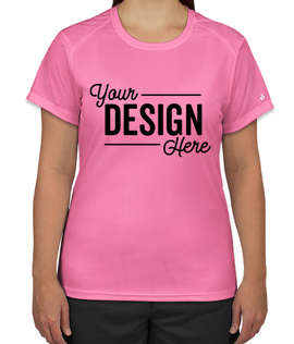 Badger B-Dry Women's Performance Shirt - Color: Pink