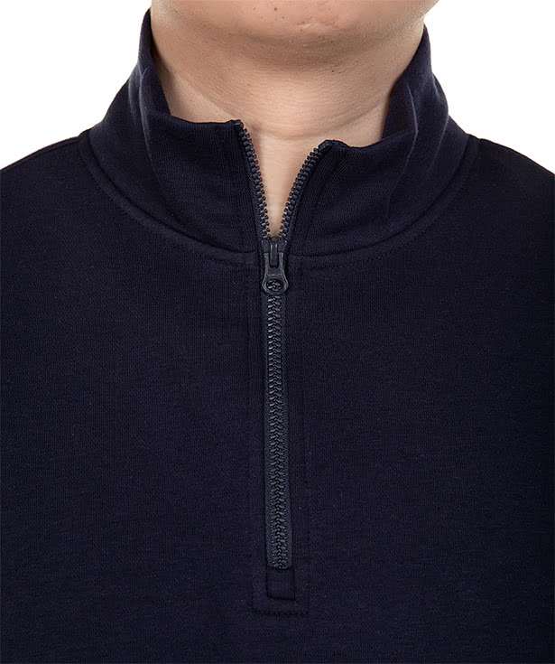 Next Level Fleece Quarter Zip Sweatshirt