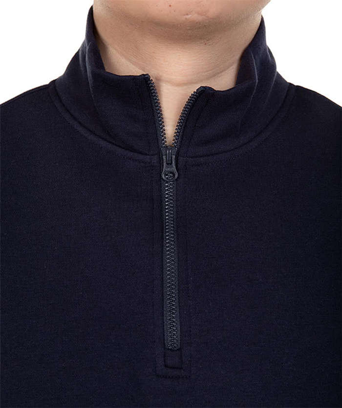 Next Level Fleece Quarter Zip Sweatshirt