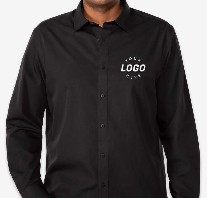 Sample - UNTUCKit Black Stone Wrinkle-Free Long Sleeve Shirt - Black - Size XL Sample - UNTUCKit Black Stone Wrinkle-Free Long Sleeve Shirt - Black - Size XL