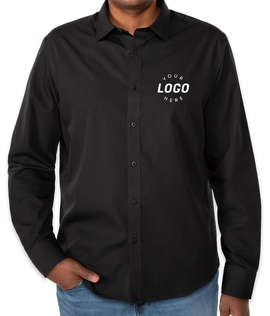 UNTUCKit Black Stone Wrinkle-Free Long Sleeve Shirt