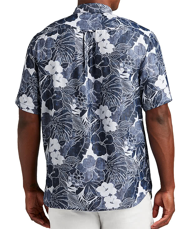 Tommy Bahama Coconut Point Playa Flora Eco Short Sleeve Shirt