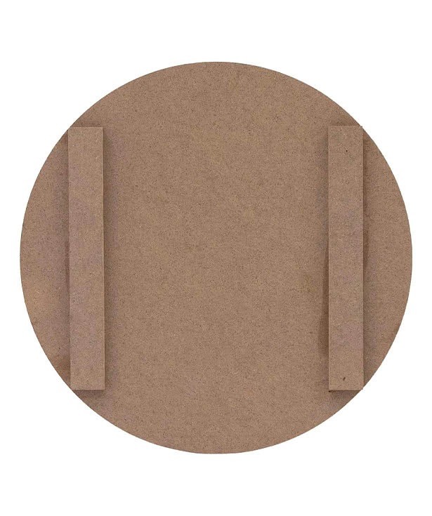 Full Color 12" Round Wood Wall Print