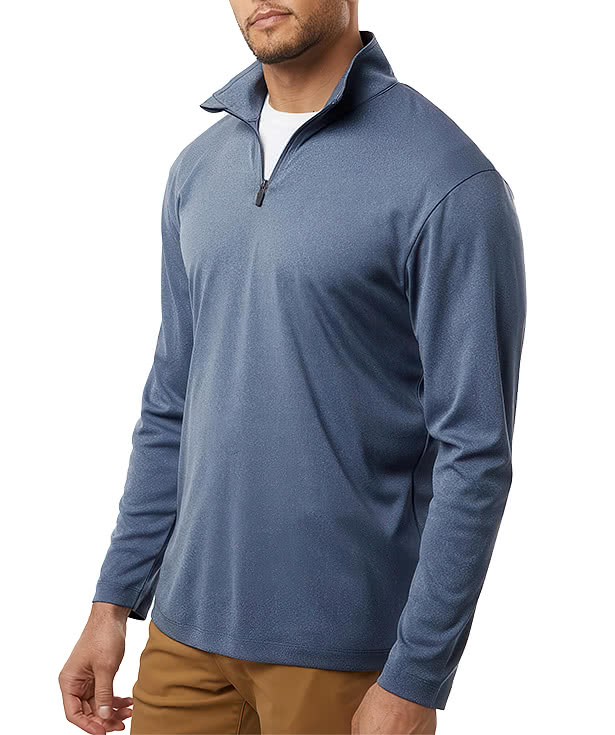 AllPro Pro-Lock UPF 50 Quarter Zip Performance Shirt - Printed