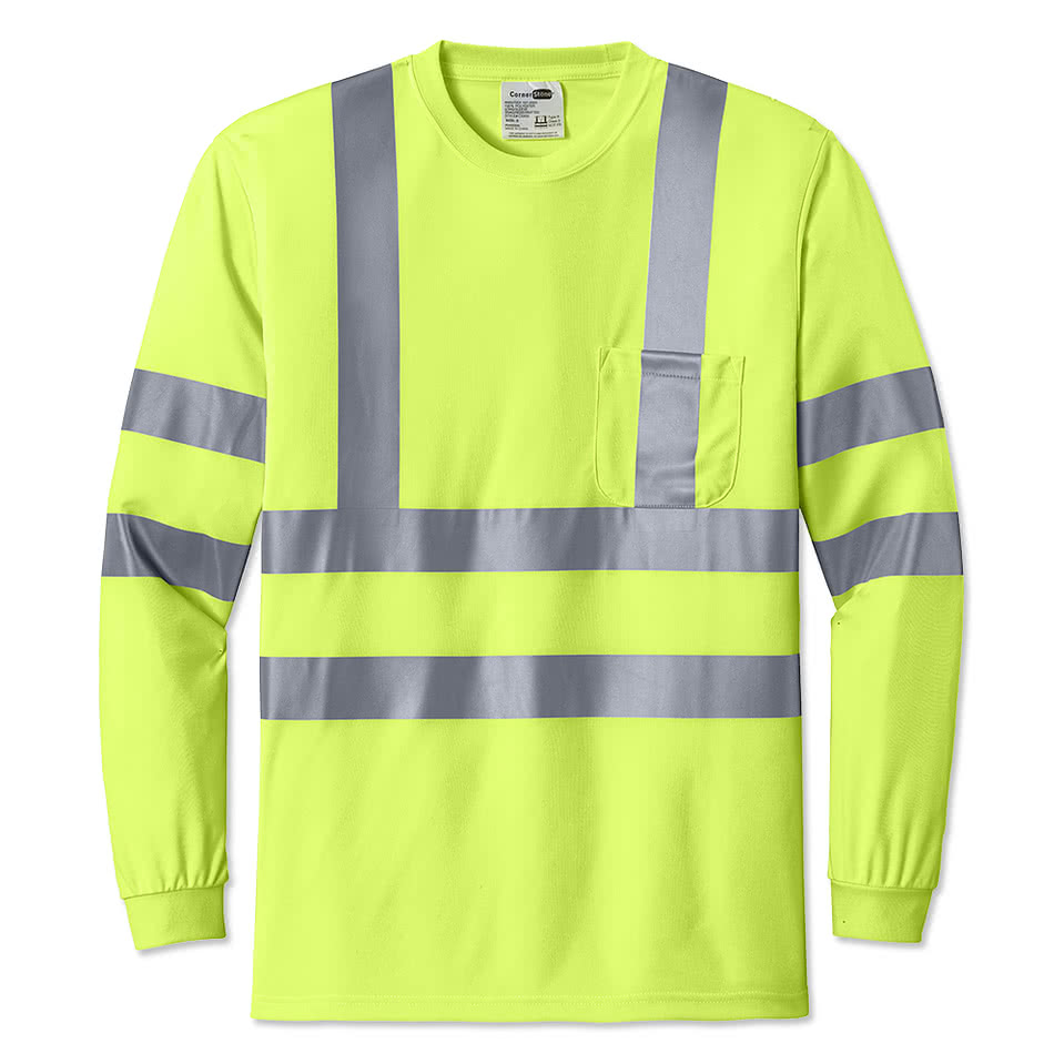 CornerStone Class 3 Snag-Resistant Safety Long Sleeve T-shirt