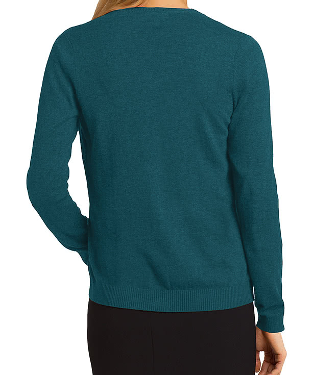 Port Authority Women's Full Button Cardigan Sweater 