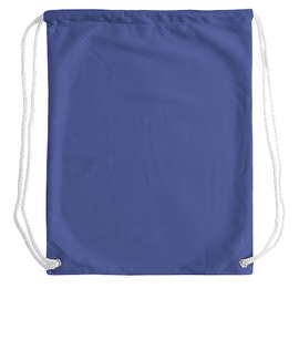 Jersey Mesh Drawstring Bag - Color: Royal