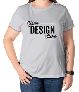 District Women's Perfect Weight T-shirt - Color: Silver