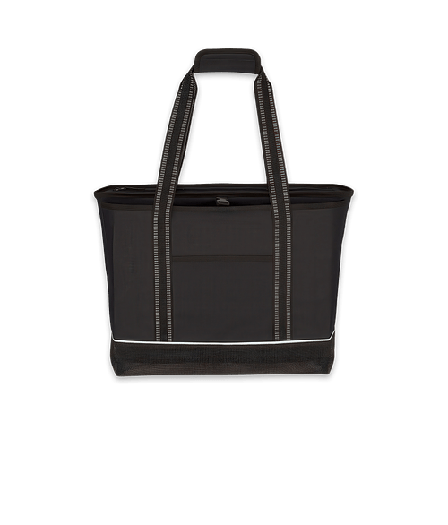 Daytona 36 Can Cooler Tote Bag in Black