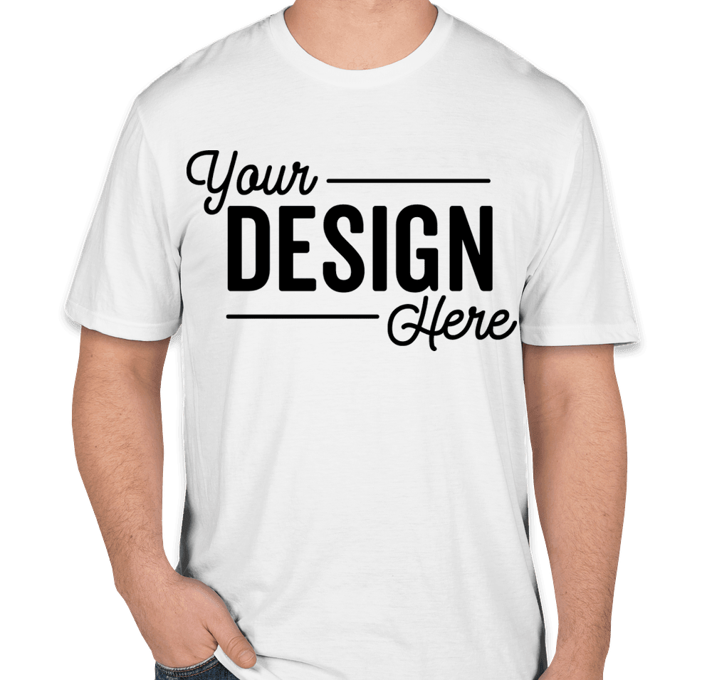 Custom District Perfect Blend T-shirt - Design Short Sleeve