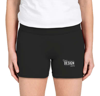 Augusta Women's 4" Compression Shorts - Black