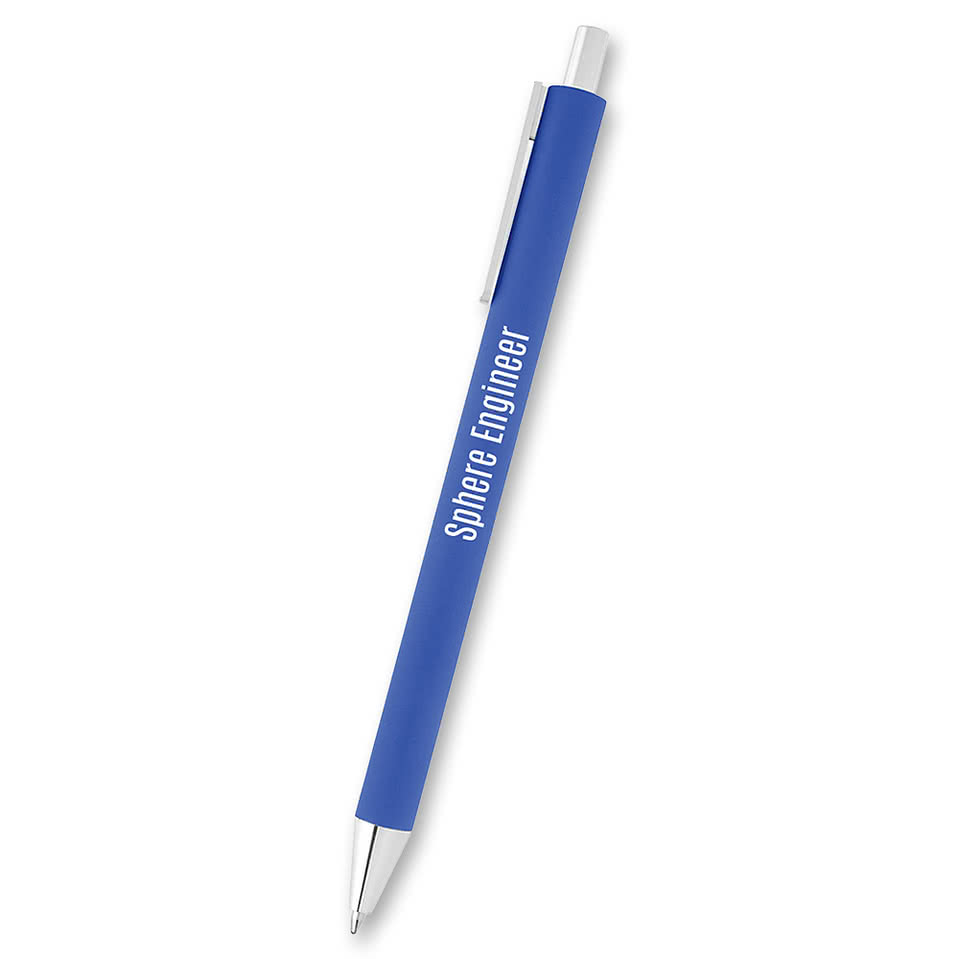Riley Recycled Aluminum Ballpoint Pen (black ink)
