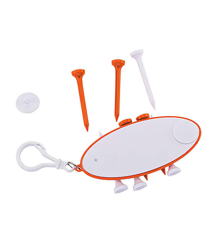 Golf Tee and Marker Tool Set Keychain