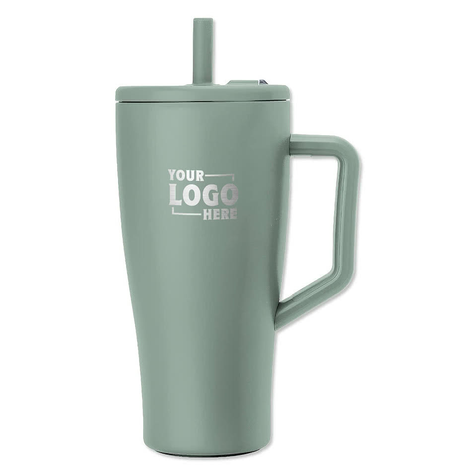 BruMate Laser Engraved 30 oz. Fashion Colors Era Tumbler with Straw
