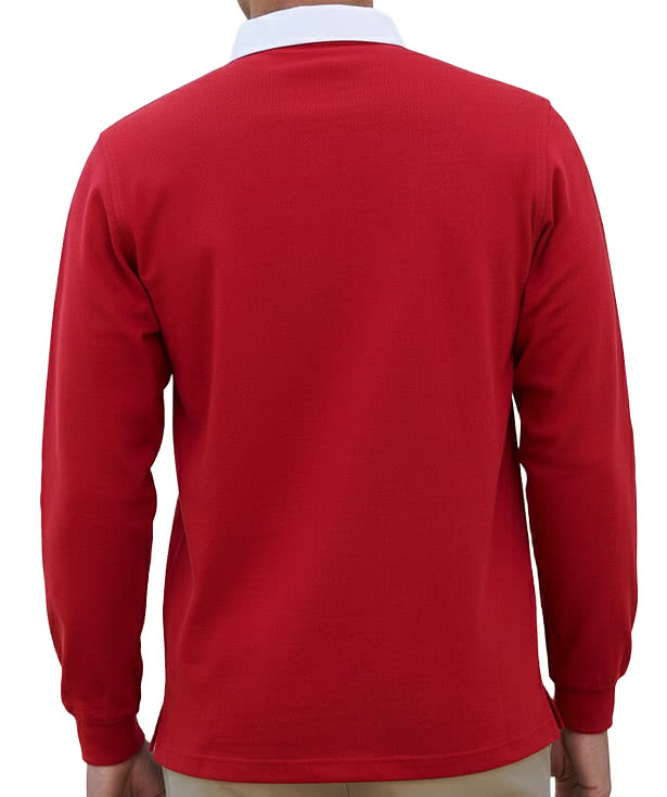 Vantage 100% Cotton Jersey Rugby Polo