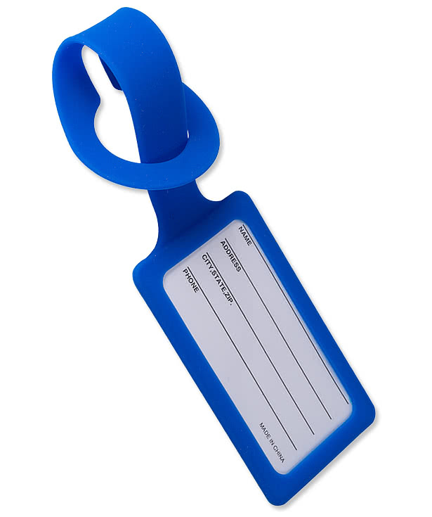 Silicone Luggage Tag