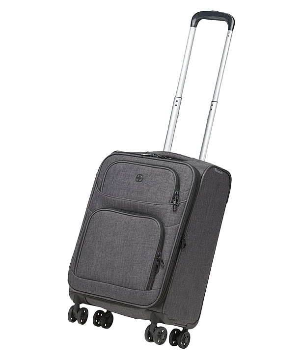 Wenger Graphite Recycled Carry-On Wheeled Duffel Bag