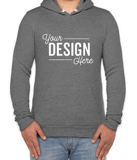 Royal Apparel USA-Made Tri-Blend Pullover Hoodie - Color: Tri Vintage Grey