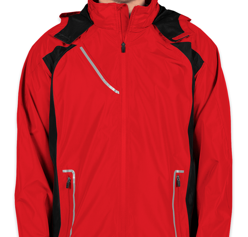 Team 365 Waterproof Hooded Jacket-default
