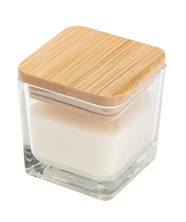 Mini Scented Candle with Bamboo Lid