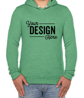 Royal Apparel USA-Made Tri-Blend Pullover Hoodie - Color: Tri Kelly