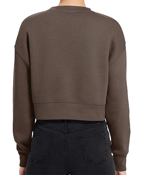 Lane Seven Women's Heavyweight Cropped Crewneck Sweatshirt