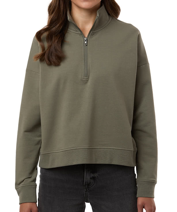 Independent Trading Women's Performance Quarter Zip Pullover