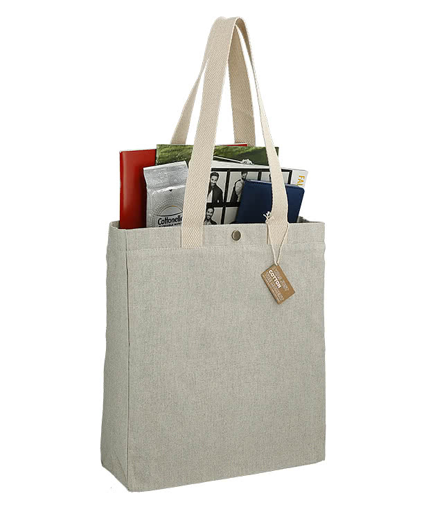 Repose Medium Recycled Cotton Snap Tote Bag