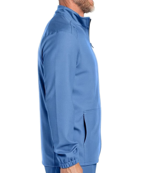 Cherokee Workwear Originals Ultra 2-Pocket Zip Front Scrub Jacket