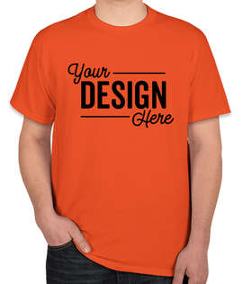 Canada - Fruit of the Loom 100% Cotton T-shirt - Color: Burnt Orange