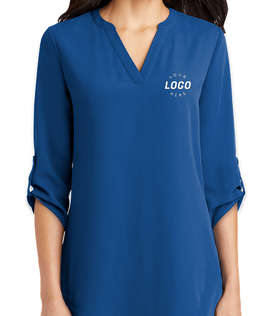 Port Authority Women's 3/4 Sleeve Tunic Blouse