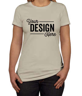 Bella + Canvas Women's Slim Fit Favorite T-shirt - Color: Tan