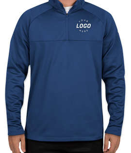 Nike Therma-FIT Color Block Half Zip Fleece - Color: Gym Blue/ Gym Blue