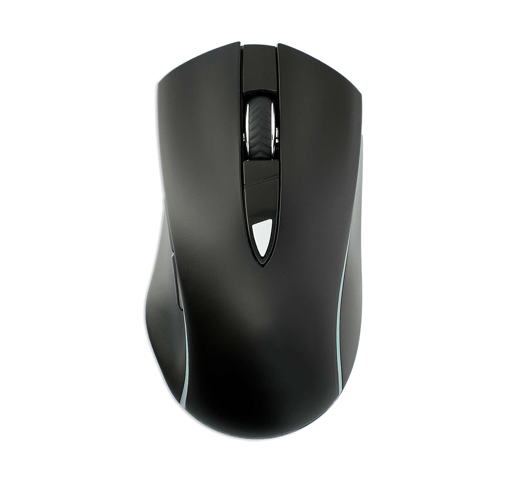 Laser Engraved Light Up Logo Wireless Optical Mouse-default