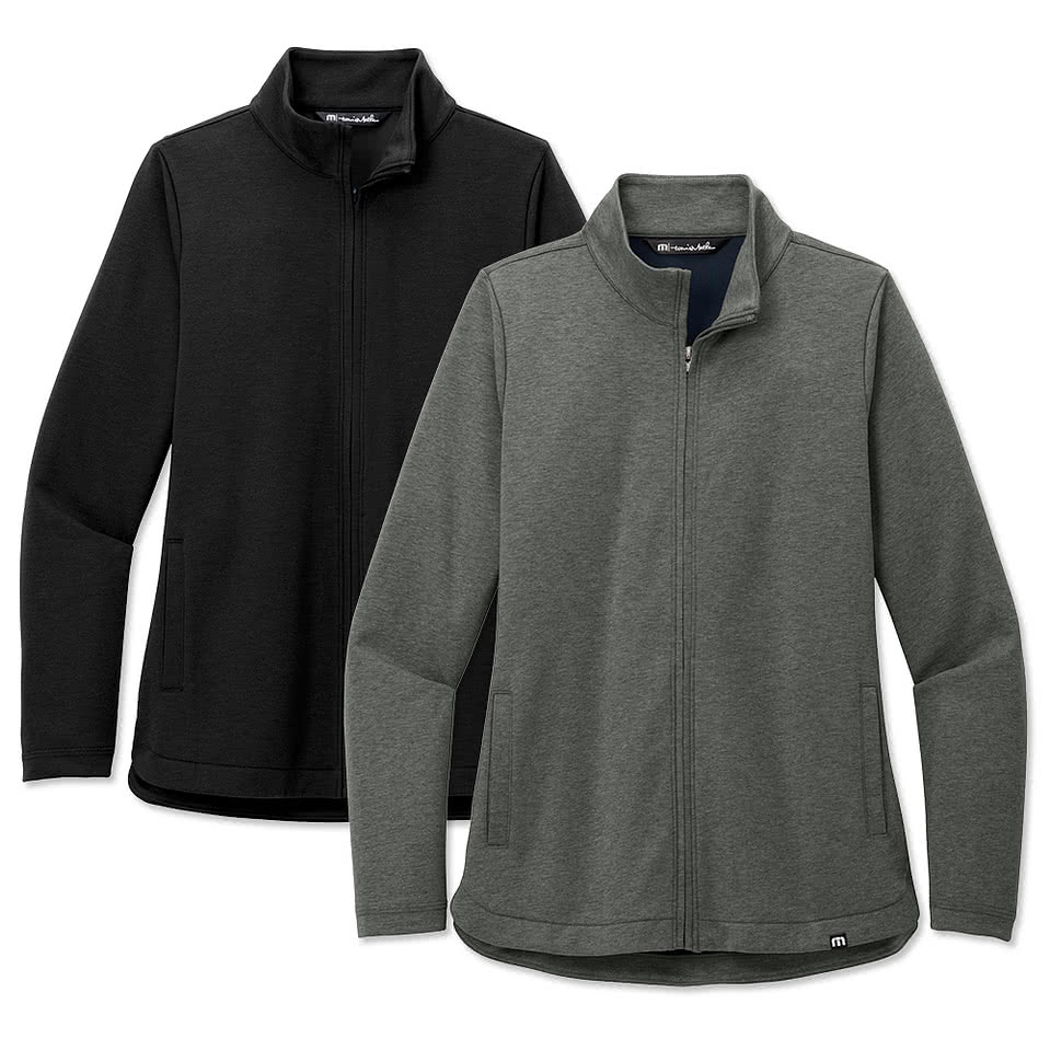 TravisMathew Women's Coveside Lightweight Full Zip Sweatshirt