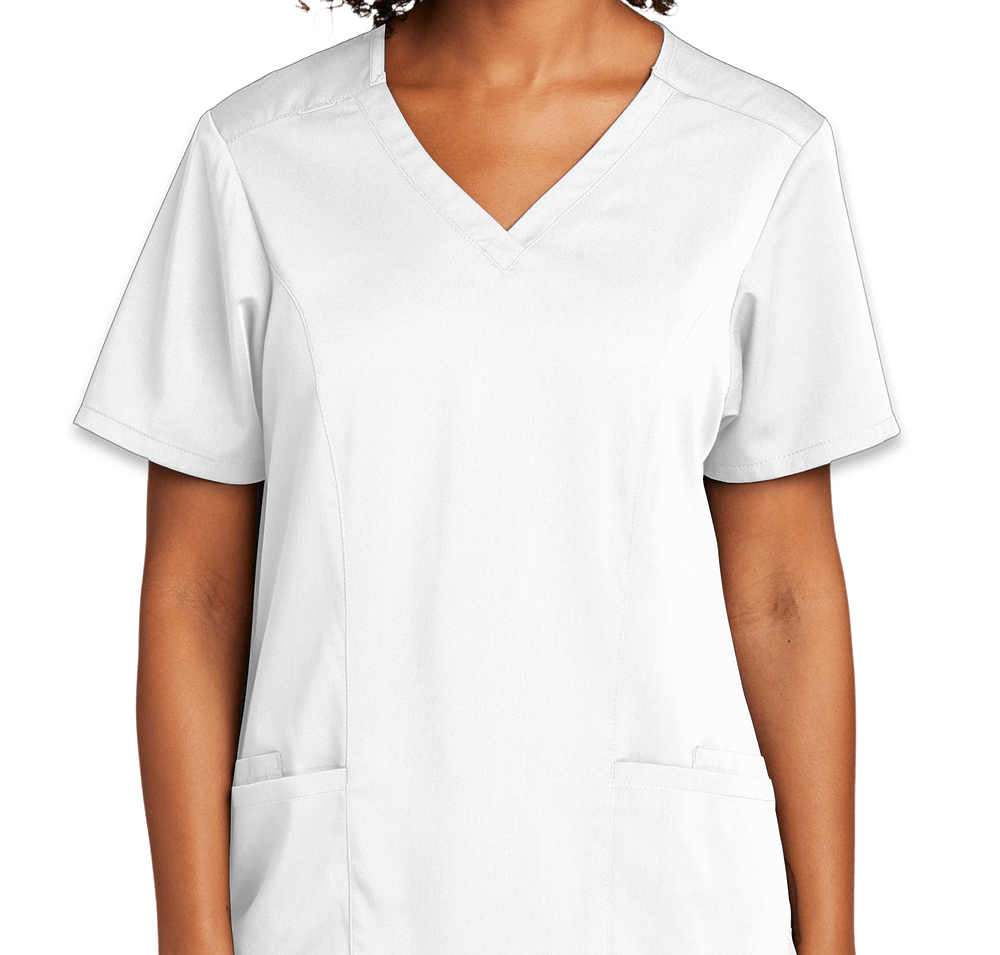 Wink Women's Premiere Flex Stretch V-Neck Scrub Top-default