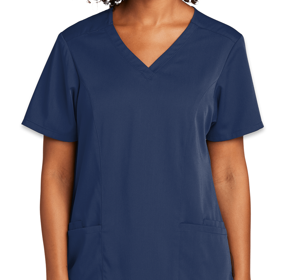 Wink Women's Premiere Flex Stretch V-Neck Scrub Top-default