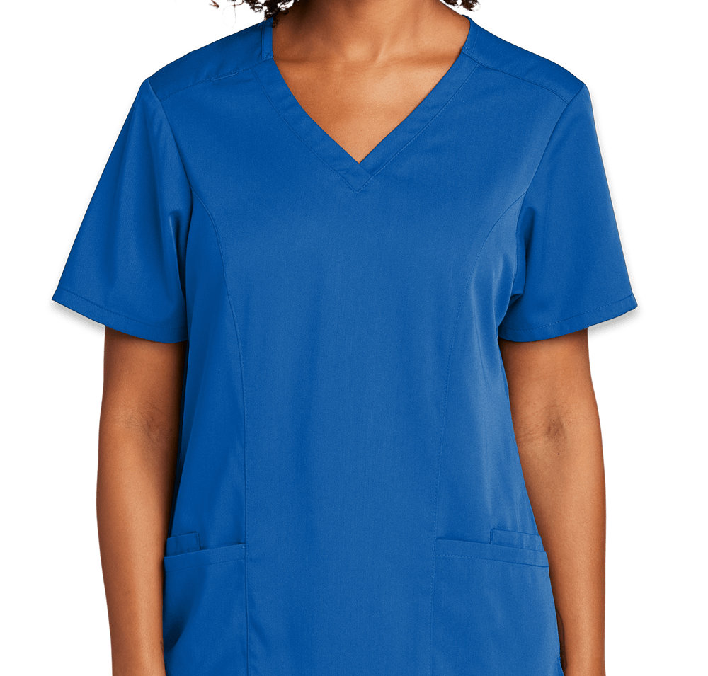 Wink Women's Premiere Flex Stretch V-Neck Scrub Top-default