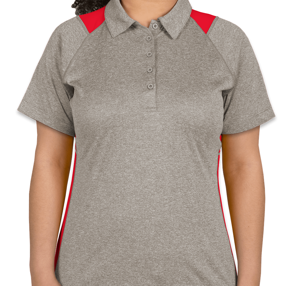 Sport-Tek Women's Contrast Performance Polo-default