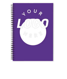 Circle JournalBooks ® Spiral Notebook - Color: Purple