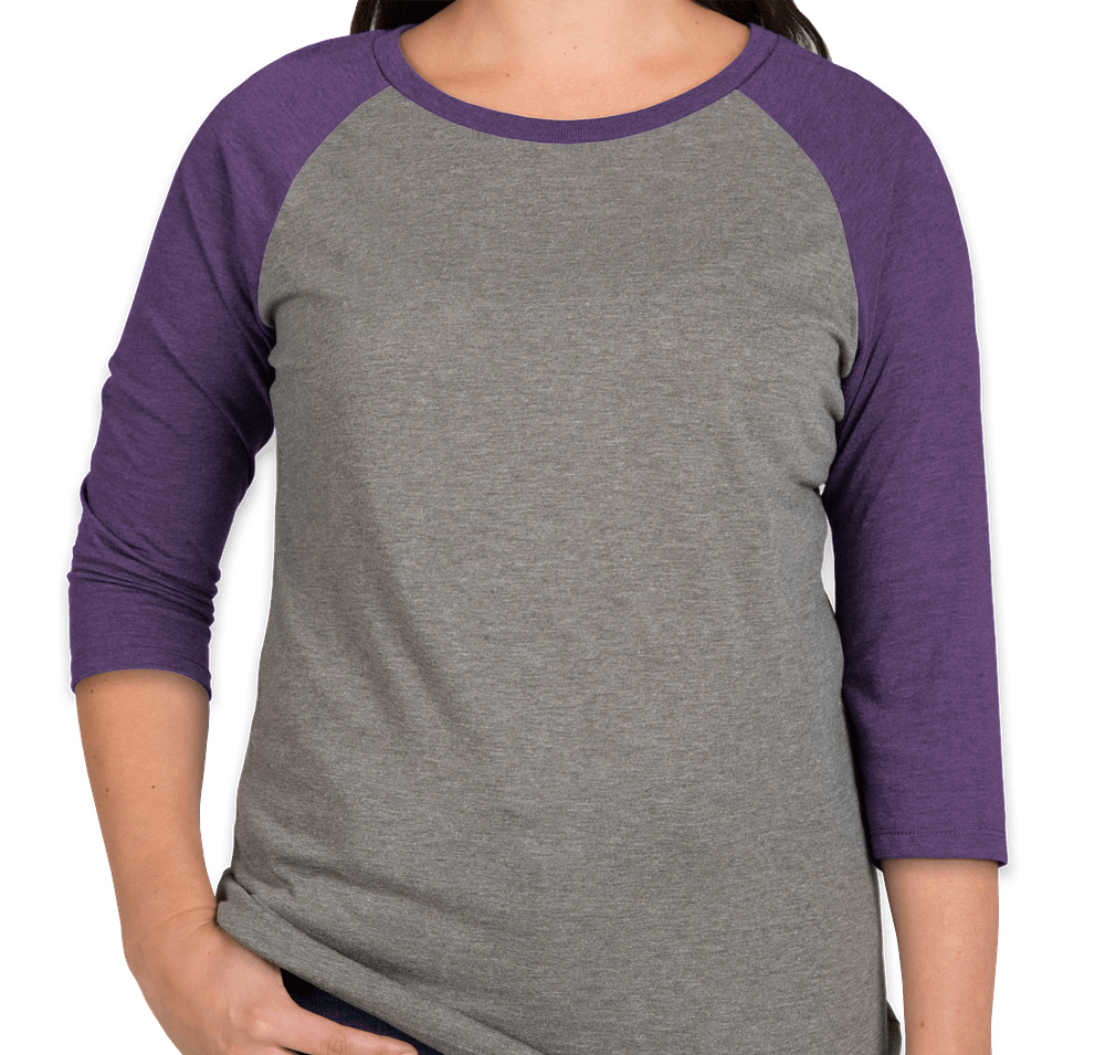 District Women's Tri-Blend Raglan T-shirt-default