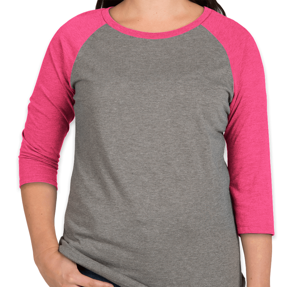 District Women's Tri-Blend Raglan T-shirt-default