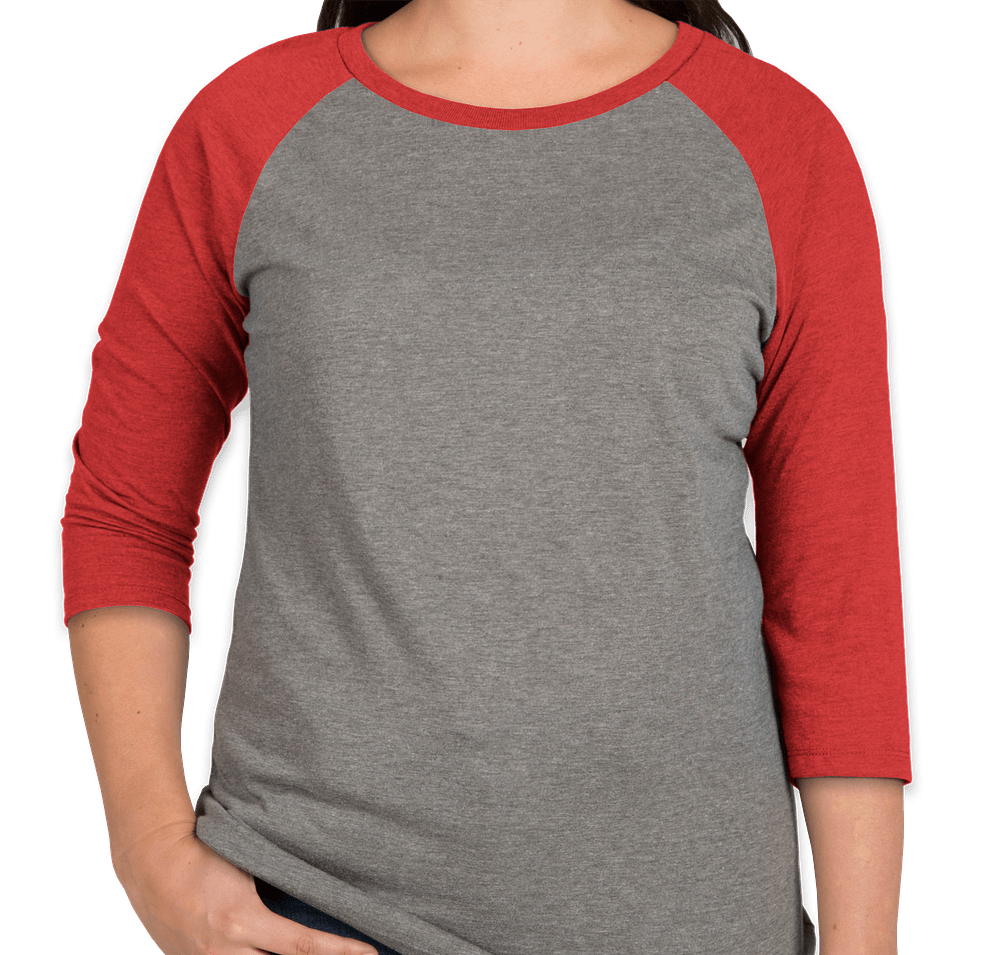 District Women's Tri-Blend Raglan T-shirt-default