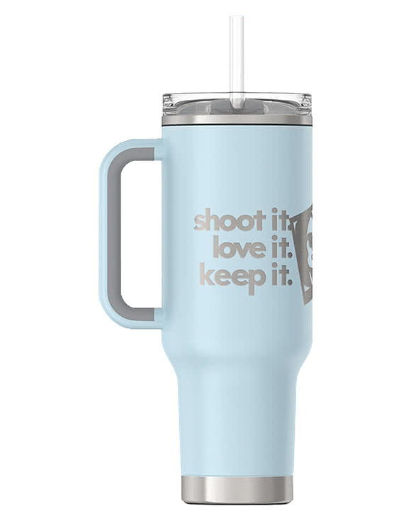 40 oz. Thermos Stainless Steel Cup Holder Tumbler