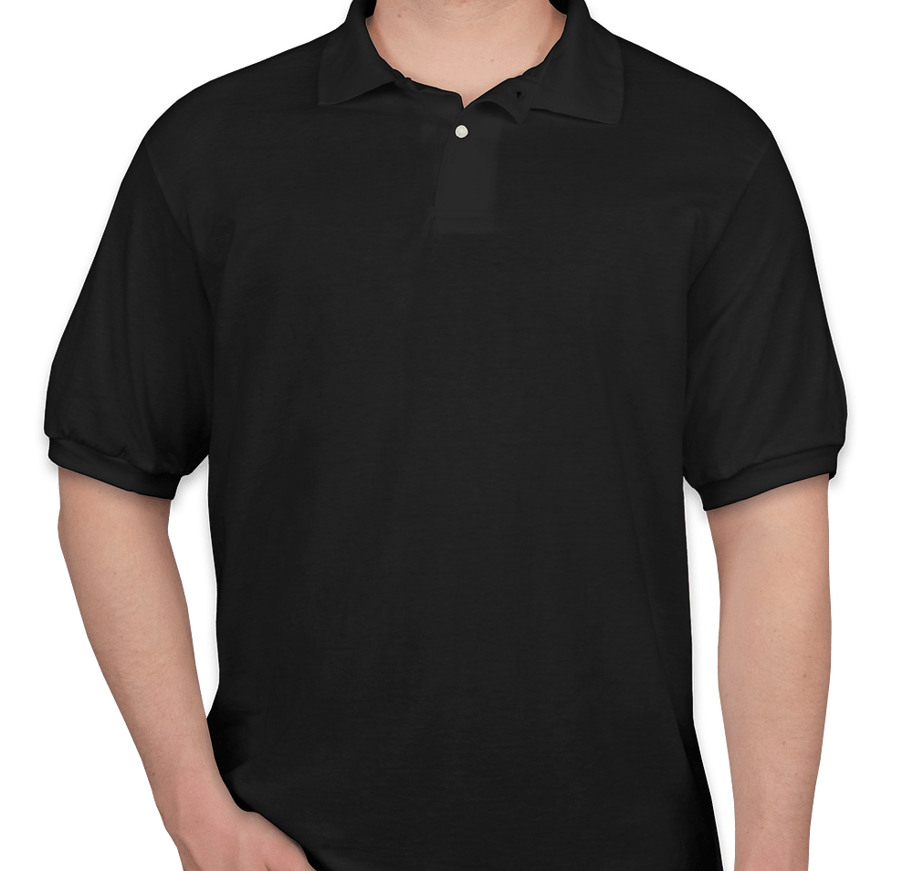 Hanes EcoSmart 50/50 Jersey Polo - Printed-default