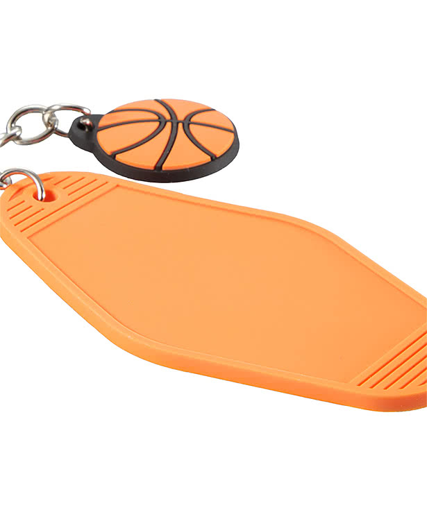 Basketball Motel Keychain