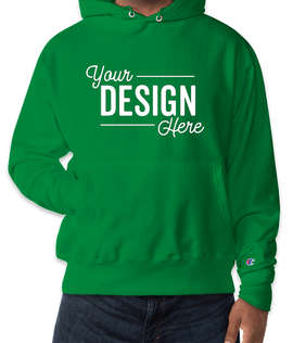 Champion Heavyweight Reverse Weave Pullover Hoodie - Color: Kelly Green