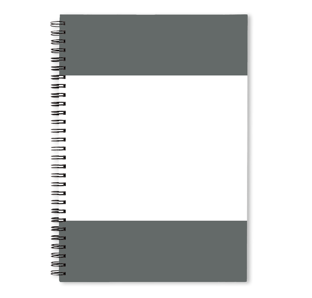 Border JournalBooks ® Spiral Notebook-default