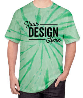 Port & Company Tie-Dye T-shirt - Color: Kelly